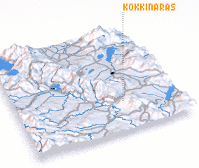 3d view of Kokkinarás