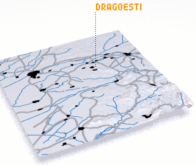 3d view of Drăgoeşti