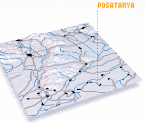 3d view of Pósatanya