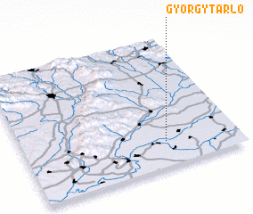 3d view of Györgytarló