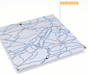 3d view of Kamionka