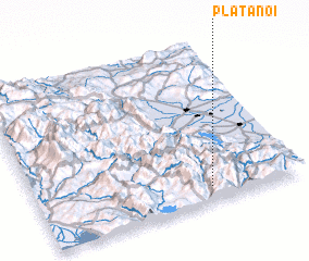 3d view of Plátanoi