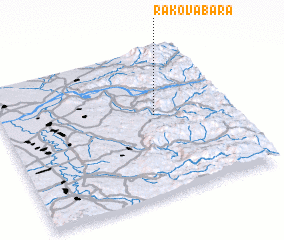 3d view of Rakova Bara