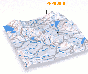 3d view of Papadhiá