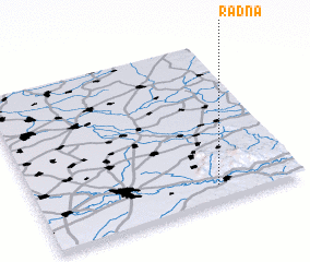 3d view of Radna