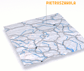 3d view of Pietrusza Wola