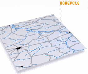 3d view of Nowe Pole