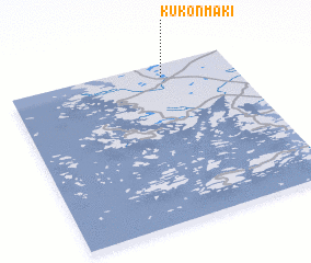 3d view of Kukonmäki