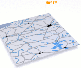 3d view of Mosty