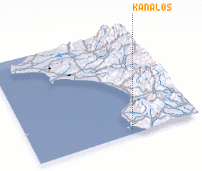 3d view of Kánalos