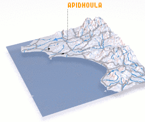 3d view of Apidhoúla