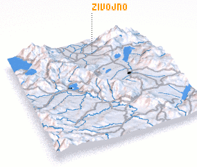 3d view of Živojno