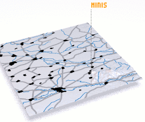 3d view of Miniş