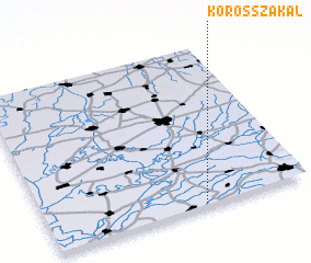 3d view of Körösszakál