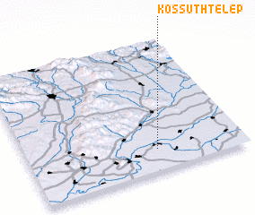 3d view of Kossuthtelep