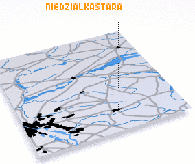 3d view of Niedziałka Stara