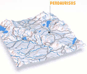 3d view of Pendávrisos