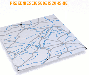 3d view of Przedmieście Sędziszowskie