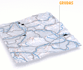 3d view of Grudaš