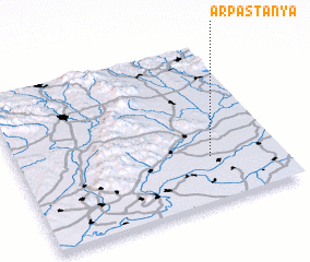 3d view of Árpástanya