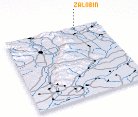 3d view of Žalobín