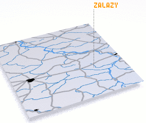 3d view of Załazy