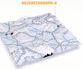 3d view of Hajdarska Mahala