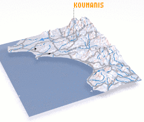 3d view of Koúmanis