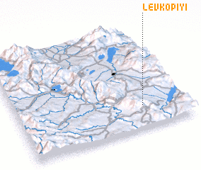 3d view of Levkopiyí