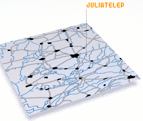 3d view of Júliatelep