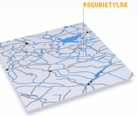 3d view of Pogubie Tylne