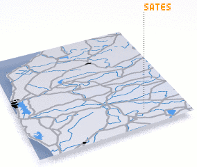 3d view of Šatės