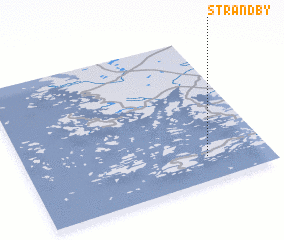 3d view of Strandby