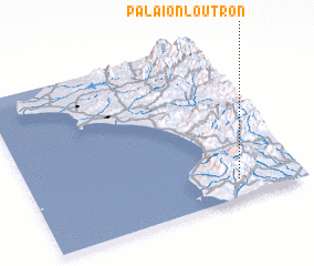 3d view of Palaión Loutrón