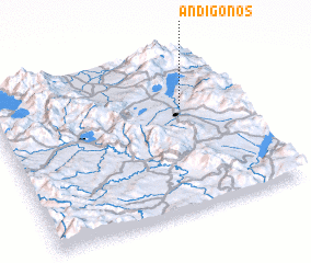 3d view of Andígonos