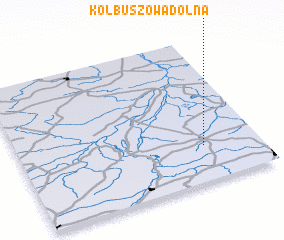 3d view of Kolbuszowa Dolna