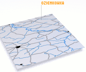 3d view of Oziemkówka