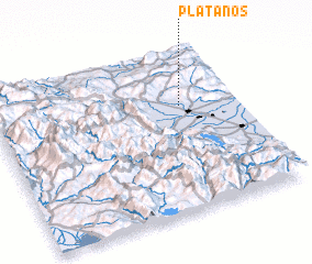 3d view of Plátanos