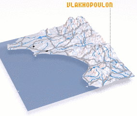 3d view of Vlakhópoulon