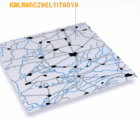 3d view of Kálmánczhelyitanya