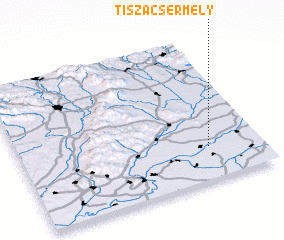 3d view of Tiszacsermely