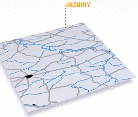 3d view of Jaźwiny