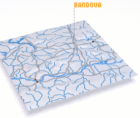 3d view of Bandoua