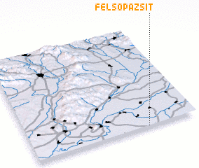 3d view of Felsőpázsit