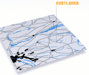 3d view of Kobylanka