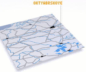 3d view of Oktyabr\