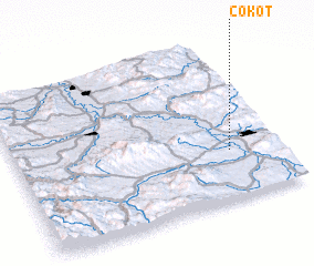 3d view of Čokot