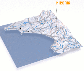 3d view of Mirónia