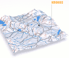 3d view of Krókos