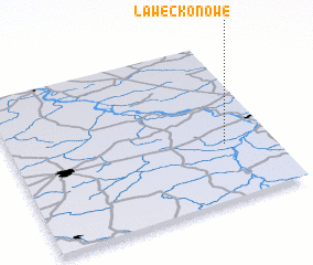 3d view of Ławecko Nowe